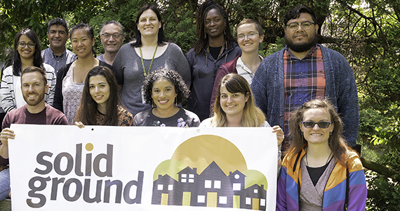 Non-Profit Organizations of Puget Sound: Solid Ground. Program provides housing, transportation, food, and life skills training towards students and families suffering from poverty.